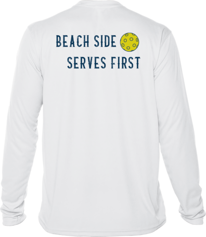 Southernmost Pickleball serves first long sleeve tee.