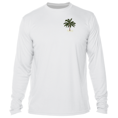 A Key West Sun Shirts - Between Dives - UV Hoodie, perfect as a sun shirt or UV shirt.