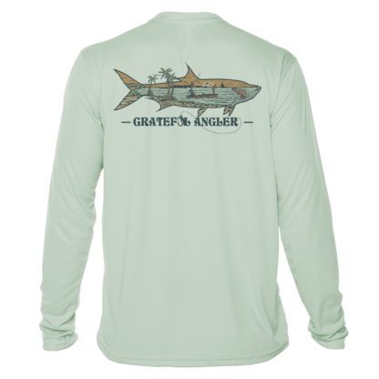 A Grateful Angler Keys Tarpon UV Shirt.