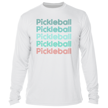 Pickball long sleeve tee.