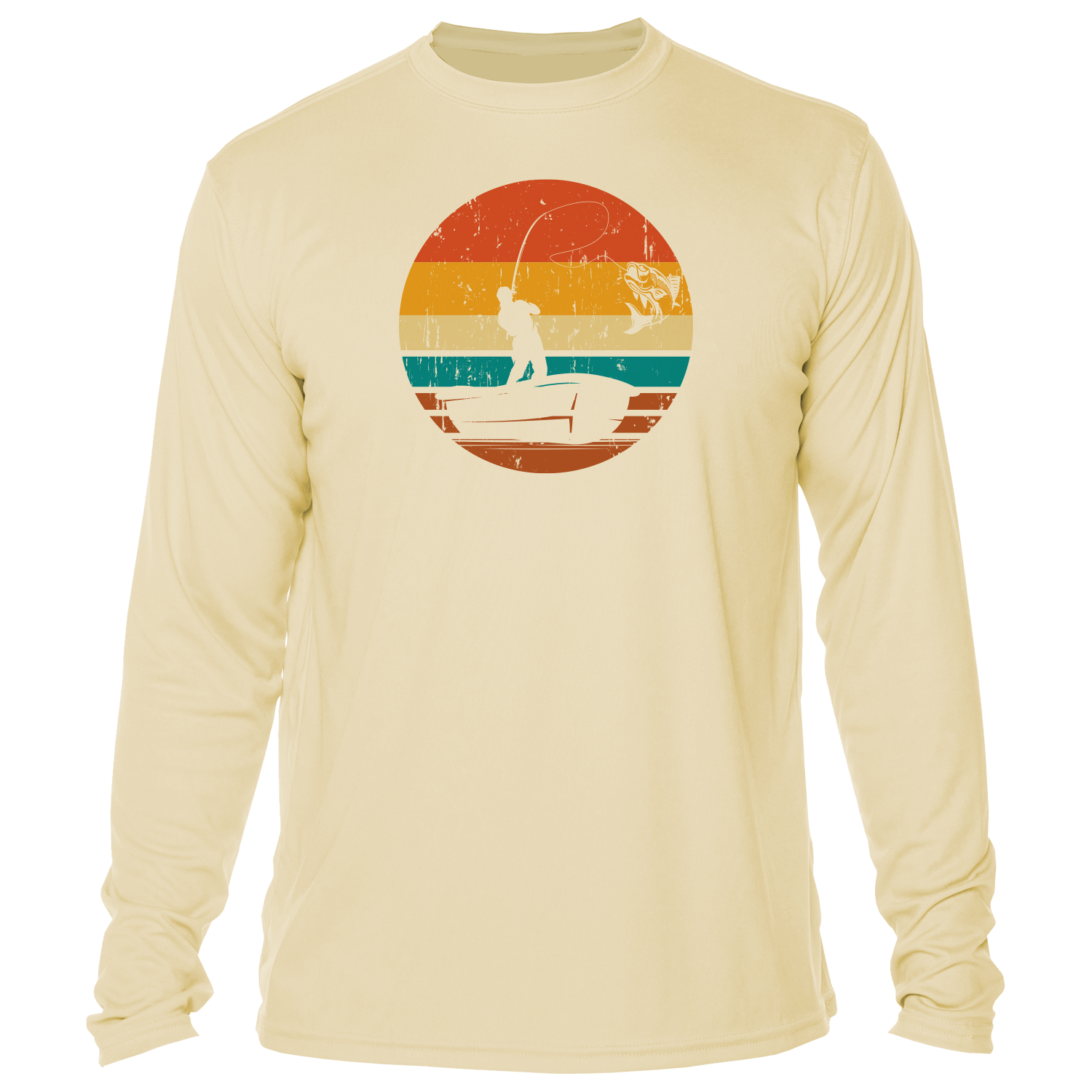 Key West Sun Shirts - Southernmost Point Bouy - UPF 50+ Long Sleeve - Salmon,SM
