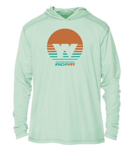 A men's hoodie with UPF clothing.