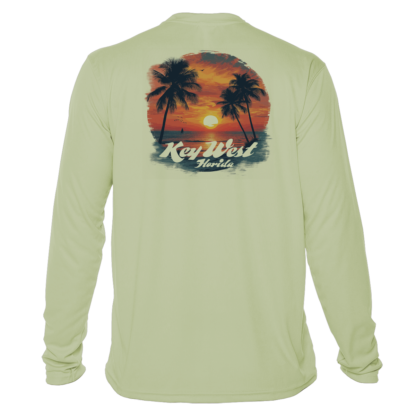 Key west sunset long sleeve UV shirt.