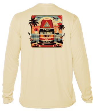 Key West Sun Shirts - Southernmost Point Bouy - UPF 50+ Long Sleeve