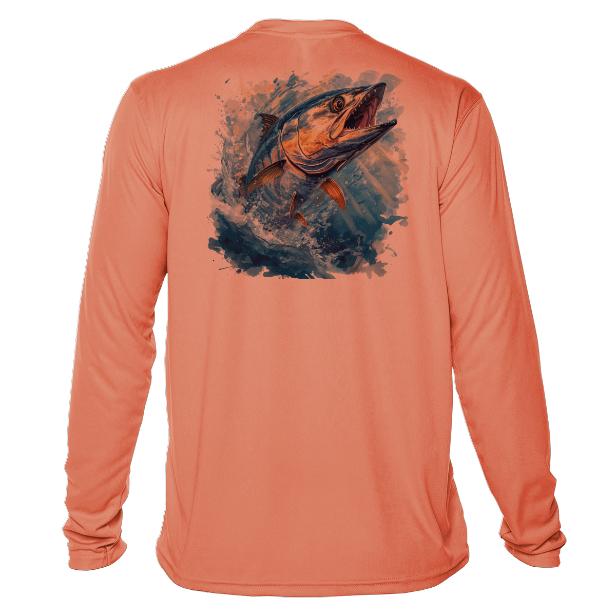 Fishing Shirt Outfitters - Angler's Collection: King Mackerel - UPF 50+ Long  Sleeve