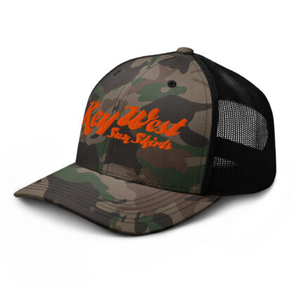 Key West Sun Shirts - Camouflage Trucker Hat - Image 4