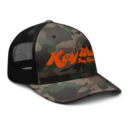 Key West Sun Shirts - Camouflage Trucker Hat - Image 5