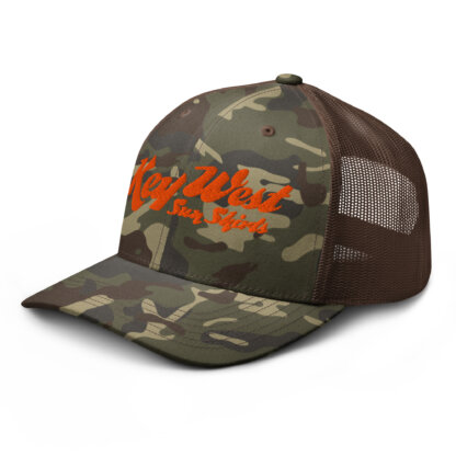 Key West Sun Shirts - Camouflage Trucker Hat