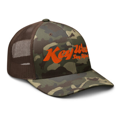 Key West Sun Shirts - Camouflage Trucker Hat - Image 8