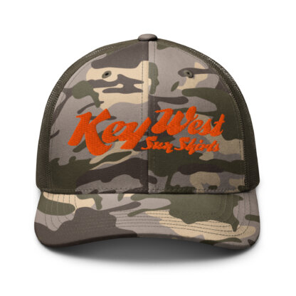 Key West Sun Shirts - Camouflage Trucker Hat - Image 9