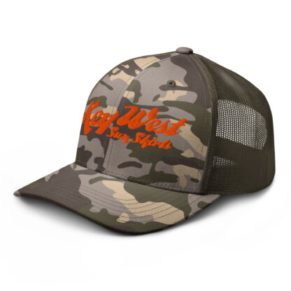 Key West Sun Shirts - Camouflage Trucker Hat - Image 11