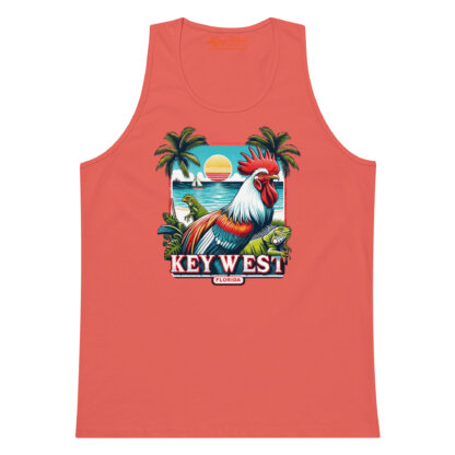 Key West Sun Shirts - Wildlife's Wild Life - Men’s Premium Tank Top - Image 15