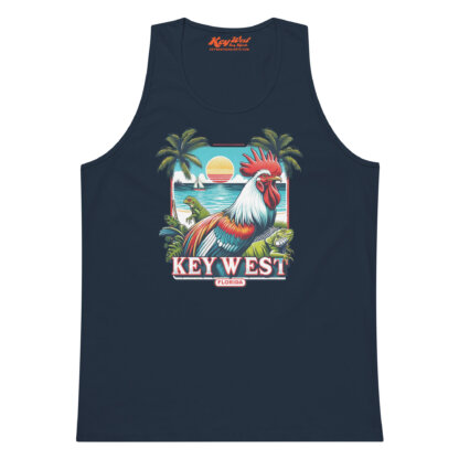 Key West Sun Shirts - Wildlife's Wild Life - Men’s Premium Tank Top - Image 7