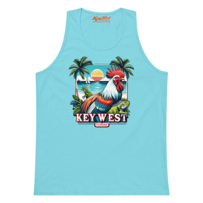 Key West Sun Shirts - Wildlife's Wild Life - Men’s Premium Tank Top - Image 21