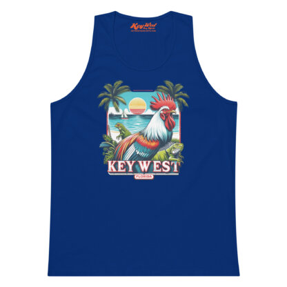 Key West Sun Shirts - Wildlife's Wild Life - Men’s Premium Tank Top - Image 3