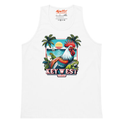 Key West Sun Shirts - Wildlife's Wild Life - Men’s Premium Tank Top - Image 25